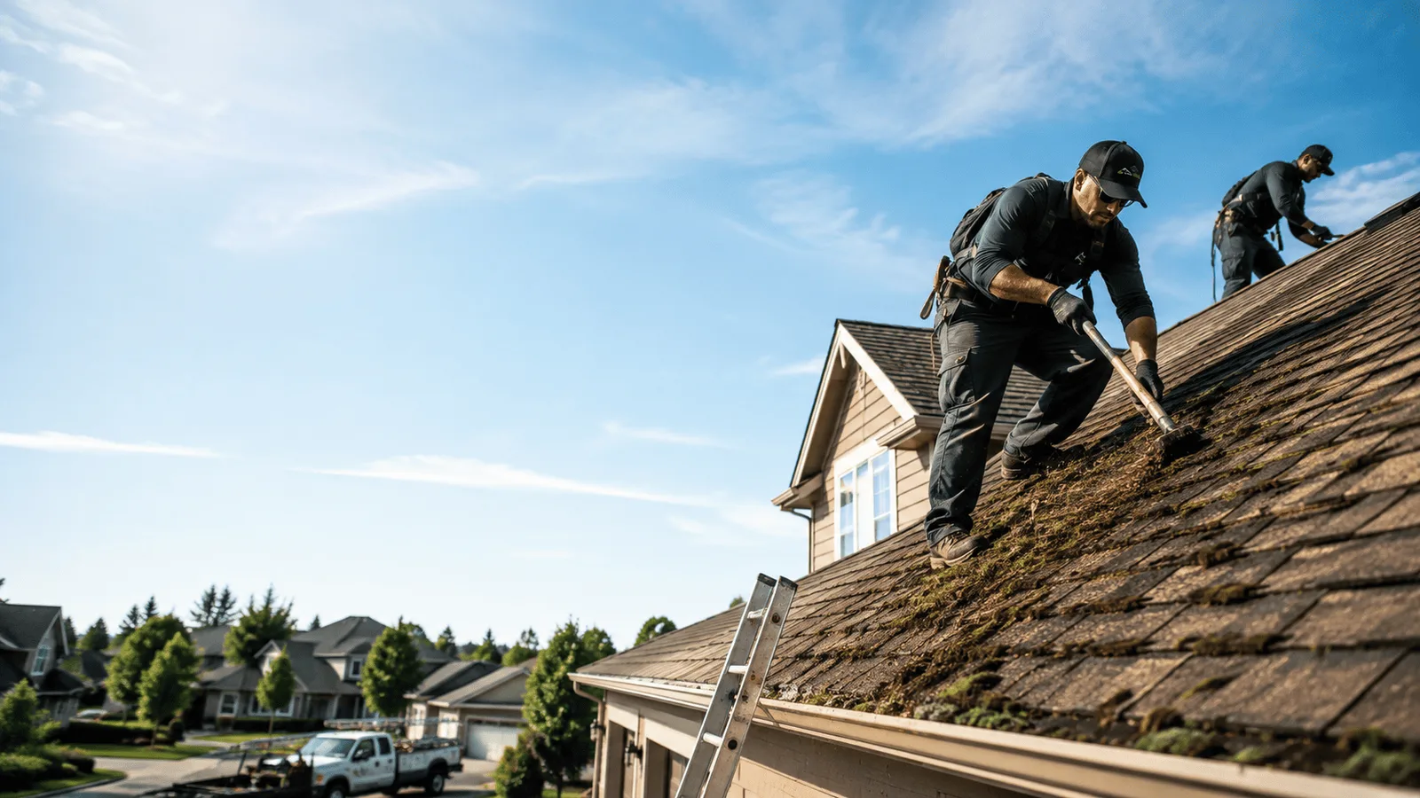 Roof Moss Removal in Atlantic Mine, MI near me